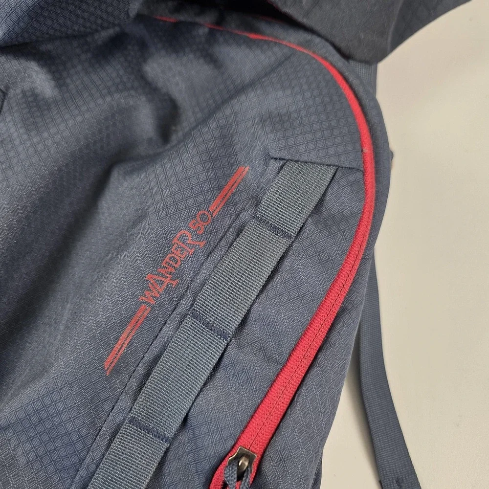 Gregory Wander 50 Backpack Blue 20 Inch Hiking Daypack Boys Camping Trail Pack